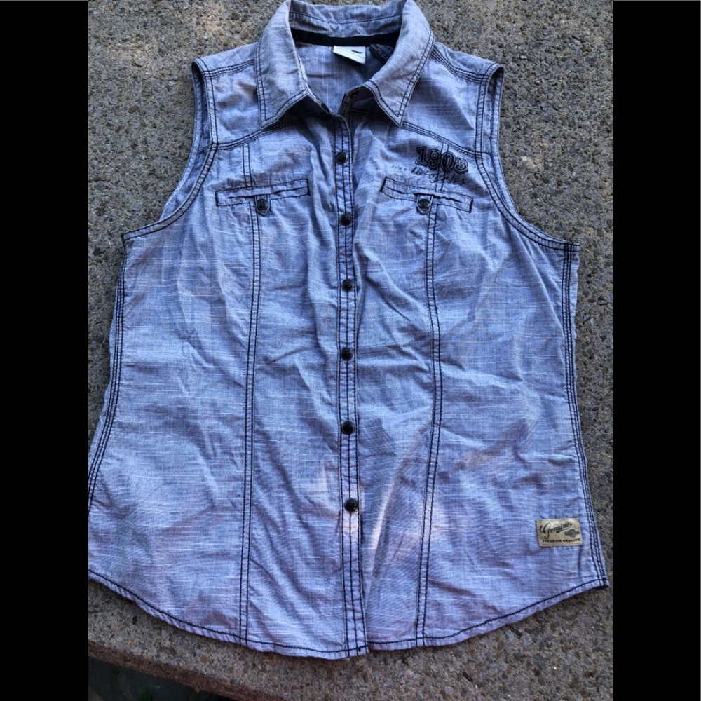 Harley-Davidson sleeveless shirt
